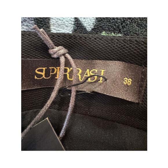 NEW Super Trash Black Mini Skirt Hardware Baddie Rocker Edgy - Picture 7 of 8